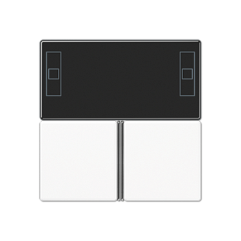 JUNG KNX Белый Набор накладок для комнатного регулятора A4093TSAWW