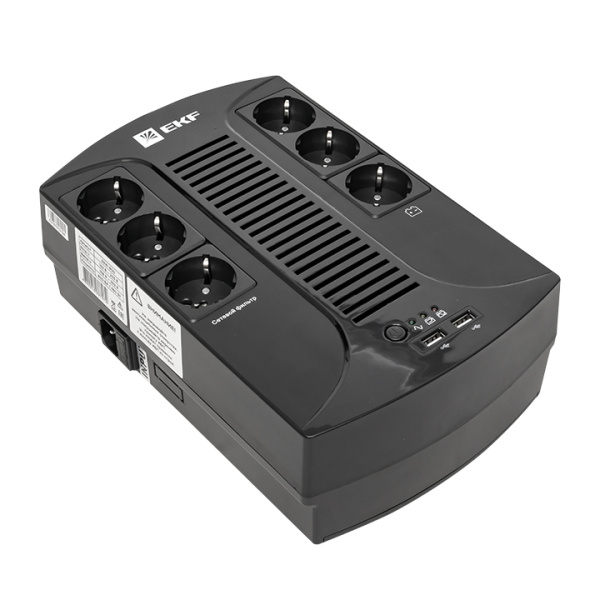 Купить EKF PROxima Источник Бесперебойного Питания Линейно-интерактивный E-Power Home 800 ВА