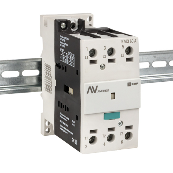 Купить EKF Averes Контактор КМЭ 60А 400В АС ctr-s-60-00-400-av