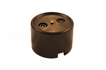 BIRONI Лизетта Пластик Коричневый Розетка R/TV-Sat проходная B1-304-22