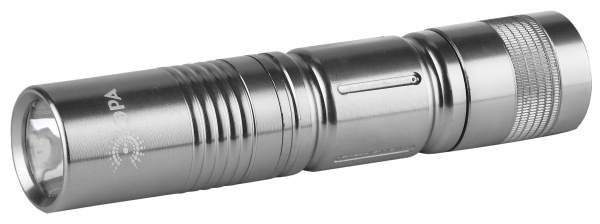 ЭРА SDB1 Фонарь 1x0.5W LED, алюминий, 1хАА
