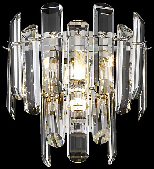 Wertmark WE107.02.101 Бра Никель/Прозрачный E14 1*40W