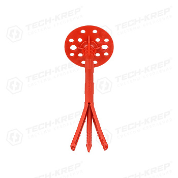 Tech-Krep Дюбель для теплоизоляции с пласт. гвоздём 10х180 (50 шт) - пакет 101713