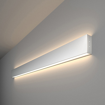 Elektrostandard 101-100-40-103 / Линейный светодиодный накладной двусторонний светильник 103см 40W 4200K матовое серебро a041469