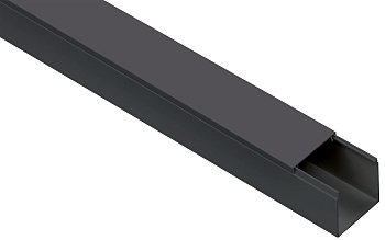 Кабель-канал 40х40 "ЭЛЕКОР" черный (24м) IEK
