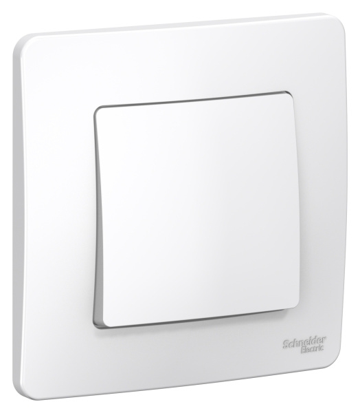 Купить Systeme Electric Blanca внутр Бел Выключатель 1-клавишный, 10А, 250B