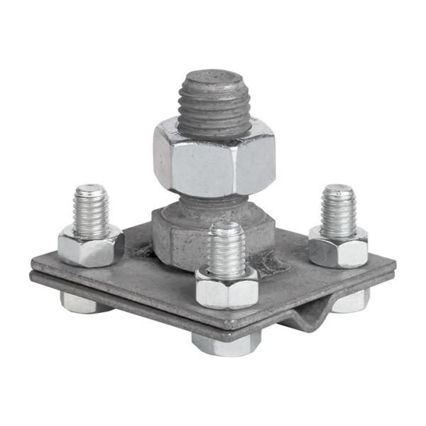 Купить EKF PROxima Зажим прута на штыре (пластина 56х56мм) HZ