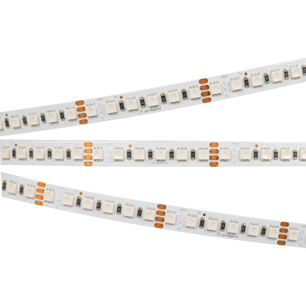 Arlight Светодиодная лента RT-H120-10mm 24V RGB (13.2 W/m, IP20, 4040, 5m) (Открытый) 026834(2)