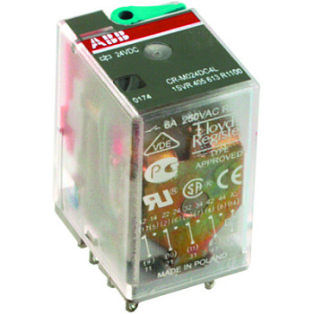 ABB CR-M024AC4L Промежуточное реле 24V 6A 4ПК (AC) 1SVR405613R0100 ABB CR-M024AC4L Промежуточное реле 24V 6A 4ПК (AC) 1SVR405613R0100