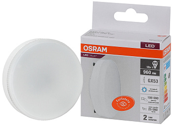 Osram LVGX53100 12SW/865 230V GX53 10X1 4058075582217
