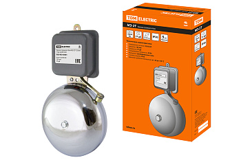 TDM Звонок громкого боя МЗ-2Т-125мм 77дБ 220В SQ1903-0001