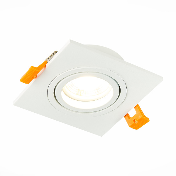 ST LUCE  ST251.508.01 Св-к встр. Белый GU10 1*50W IP20 L92xW92xH27 220V Без ламп