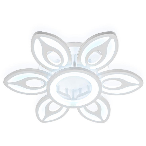 Купить Ambrella Потолочный светодиодный светильник с пультом FA462/6+1 GR серый 97W D650*120 (ПДУ РАДИО 2.4)