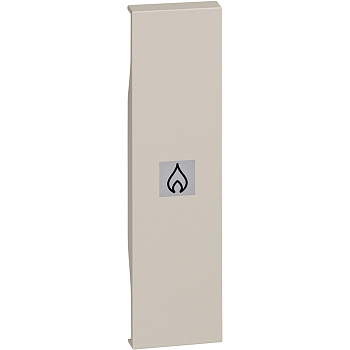 BT Living now Песочный Лицевая панель с символом нагреватель для выключ и переключ 1 мод KM01PN