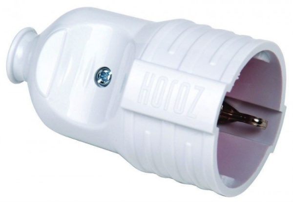 Horoz Electric 300-000-706 Штепсельное гнездо с/з 36/288 шт HRZ00001362
