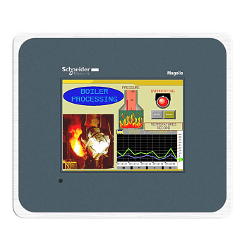 SE Magelis Сенсорный цветной терминал 5,7" 320х240 RS232/485 SUBD Eth TCP/IP 96Mб/512кБ слот SD, сталь HMIGTO2315