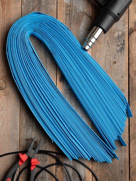 Купить EKF PROxima Термоусаживаемая трубка ТУТ нг 25/12,5 синяя в отрезках по 1м