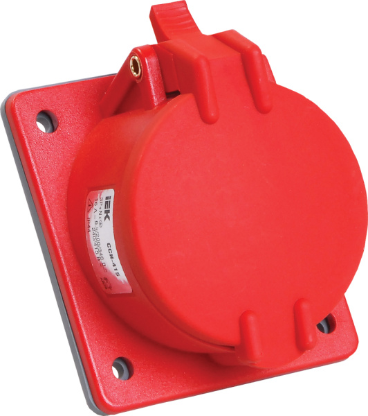 IEK Розетка встраиваемая ССИ-425 32А-6ч/200/346-240/415В 3Р+PЕ+NIP44 MAGNUM