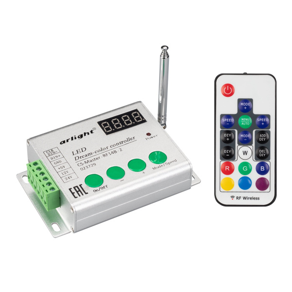 Arlight Контроллер CS-Master-RF14B-2 (5-24V, ПДУ 14кн) (-) 023729