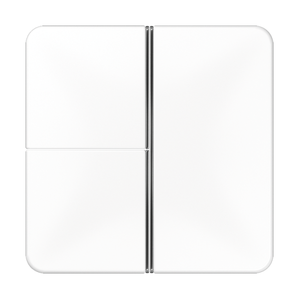 JUNG 3-клавишная накладка для пульта КNX, белая, для серии СD CD403TSAWW