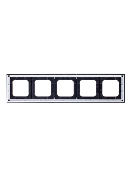 Купить ABB Axcent металл/титан Рамка 5-постовая 2CKA001754A4702