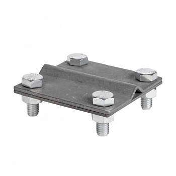 EKF PROxima Зажим универсальный полоса 40 - прут 10 (пластина 70x70мм) HZ