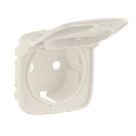 Legrand Valena ALLURE Сл.кость Накладка розетки с/з с крышкой 754846