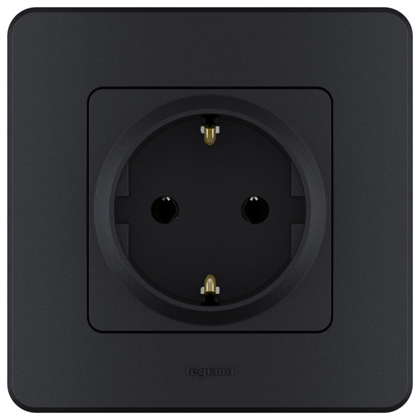 Купить Legrand INSPIRIA Антрацит Рамка - 1 пост 673933