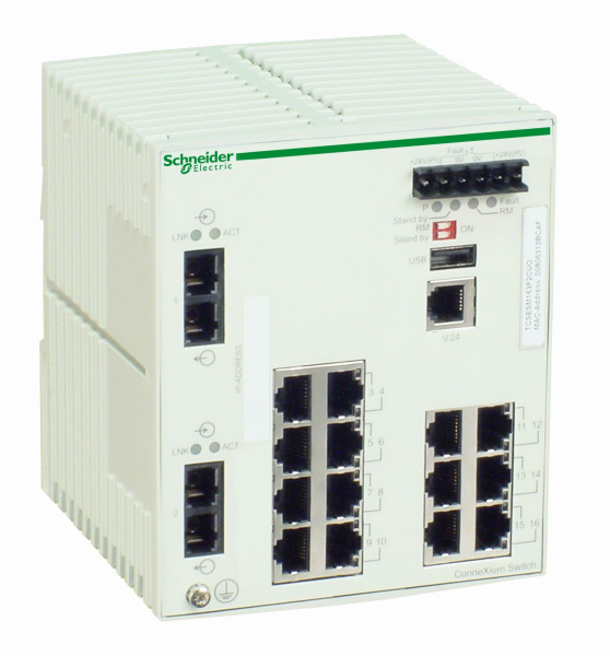 Купить SE Коммутатор Connexium (Managed) 14TX/2FX-MM TCSESM163F2CU0