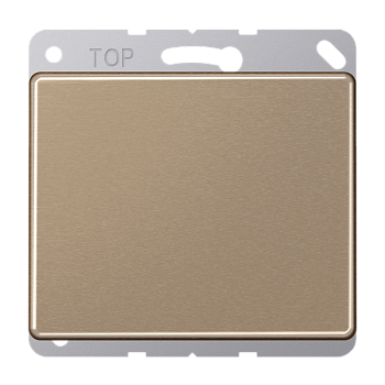 JUNG SL 500 Бронза Заглушка с суппортом SL561BGB