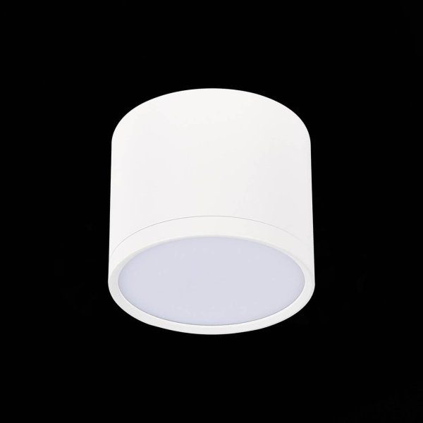 Купить ST Luce ST113.542.09 Светильник потолочный Белый LED 1*9W 4000K 702Lm Ra>80 120° IP20 D88xH75 170-240V