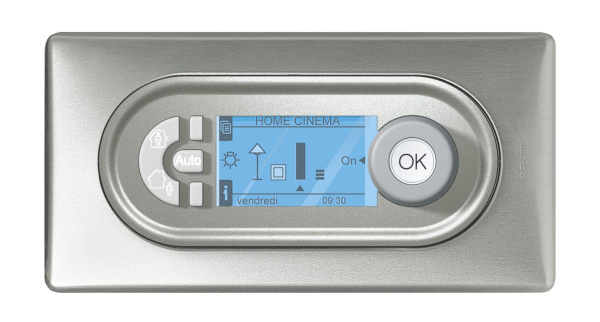 Купить Legrand Celiane Титан Накладка термостата программируемого, комнатного 068542