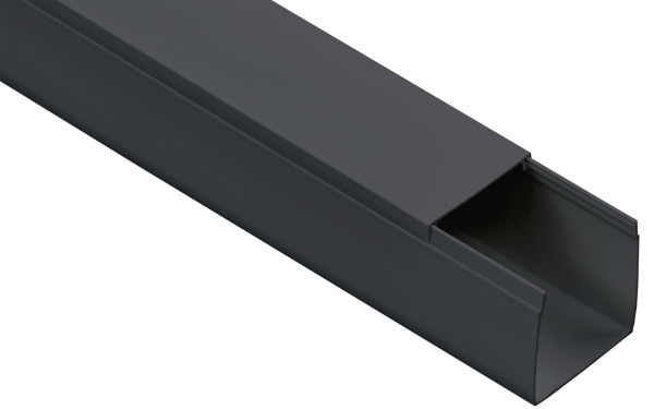 Кабель-канал 60х60 "ЭЛЕКОР" черный (12м) IEK