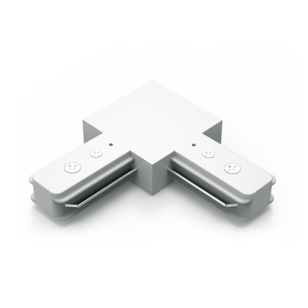 Купить Gauss Коннектор для трековых шинопроводов угловой (L) белый TR108