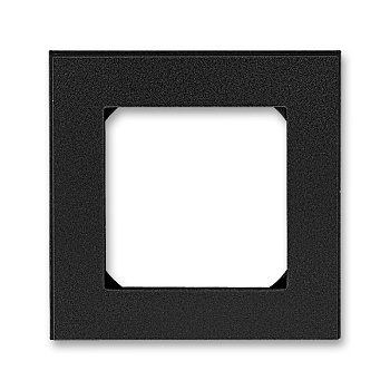 ABB EPJ Levit антрацит / дымчатый чёрный Рамка 1 пост 2CHH015010A6063