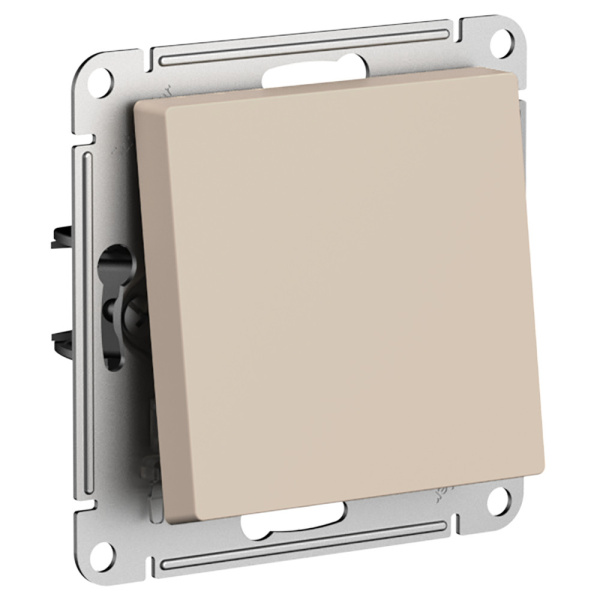 Systeme Electric AtlasDesign Песочный Выключатель 1-клавишный 2-полюсный, 10А, механизм