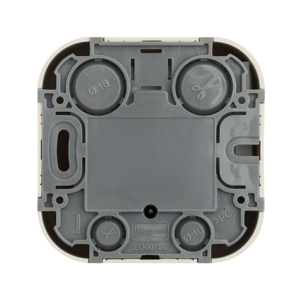 Купить Legrand Quteo Бежевый Роз RJ11+RJ45 категория 5UTP 782251