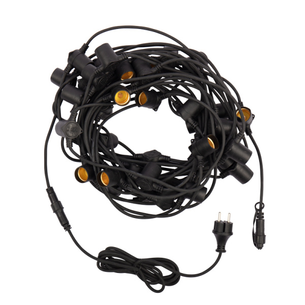 NEON-NIGHT «Белт-Лайт» 20 м, черный каучук, шаг 50 см, 40 патронов, IP65 331-333