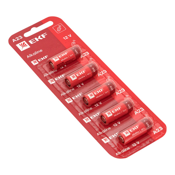 Купить EKF PROxima Алкалиновая батарейка типа А23 для сигнализаций блистер 5шт.