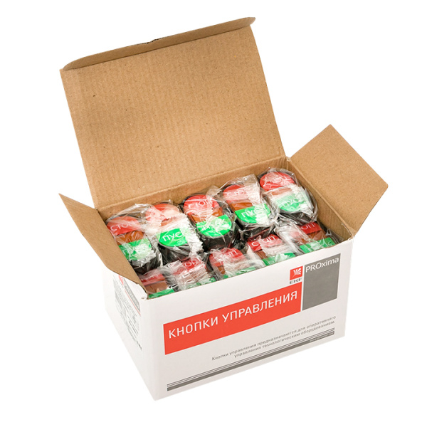 Купить EKF PROxima Кнопка APBB-22N "Пуск-Стоп" овальная 220В NO+NC