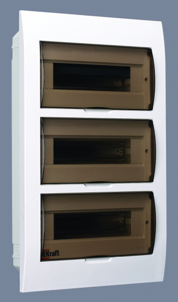 Dekraft Корпус пластиковый встраиваемый 36 мод. IP41 ЩРВ-П-36