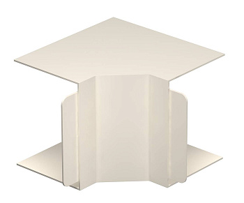 OBO Bettermann Угол внутренний кабель-канала WDK 100x130 мм ПВХ кремовый RAL9001 6160522