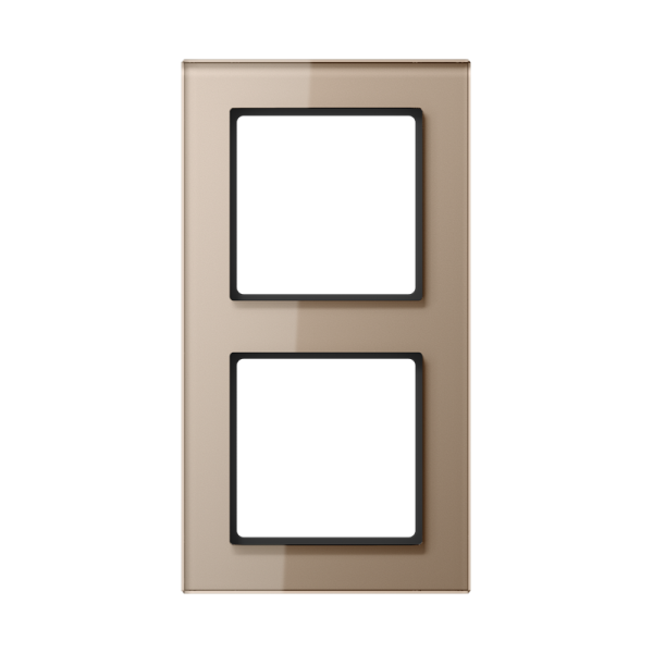 JUNG A creation Стекло Шампань Рамка 2-ая AC582GLCH