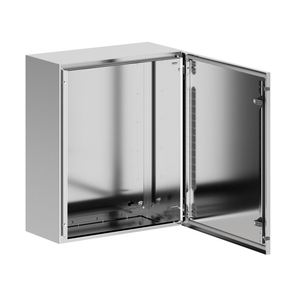 Купить DKC Корпус навесной STH с М/П из нержавеющей cтали AISI316 ВхШхГ 600x500x250 мм, с фланцем