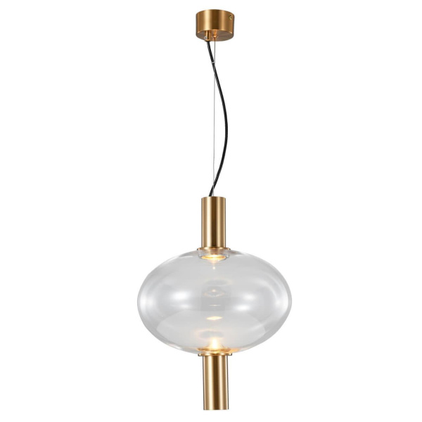 ST Luce SL1582.303.01 Светильник подвесной Бронзовый/Прозрачный LED 1*7W 2700K