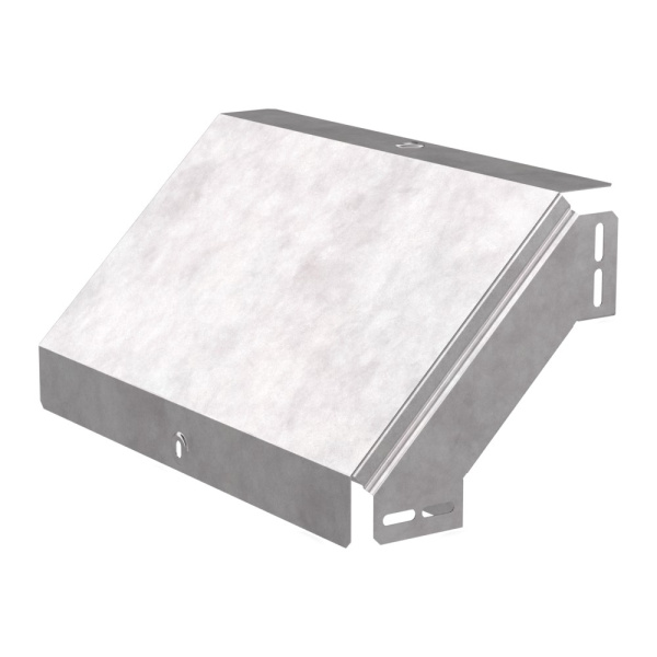 Промрукав Угол вертикальный внешний 90 градусов с крышкой Стандарт 400х80 PR16.0584