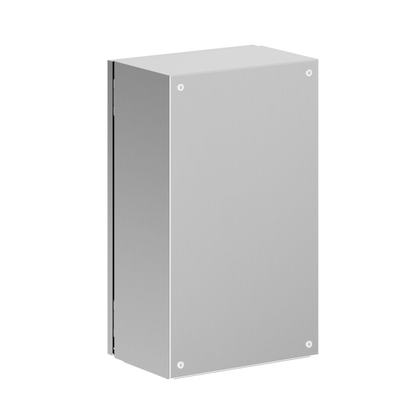 Купить DKC Корпус навесной STH с М/П из нержавеющей cтали AISI304 ВхШхГ 500x300x200 мм, с фланцем