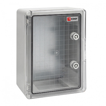 EKF PROxima Щит пластиковый с монтажной платой прозр. дверь 600х400х200 мм IP65