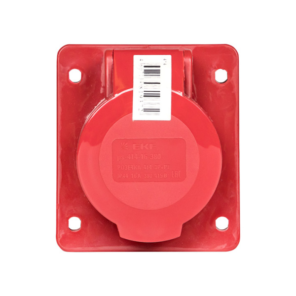 Купить EKF PROxima Розетка стационарная внутренняя 414 3Р+РЕ 16А 380В IP44
