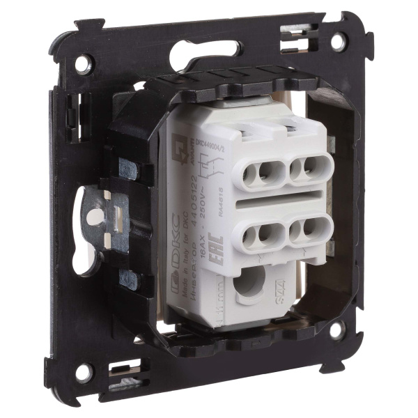 Купить DKC Инвертор одноклавишный в стену, "Avanti", "Ванильная дымка"